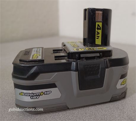 Ryobi battery