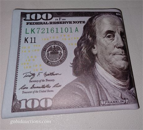 $100 bill wallet