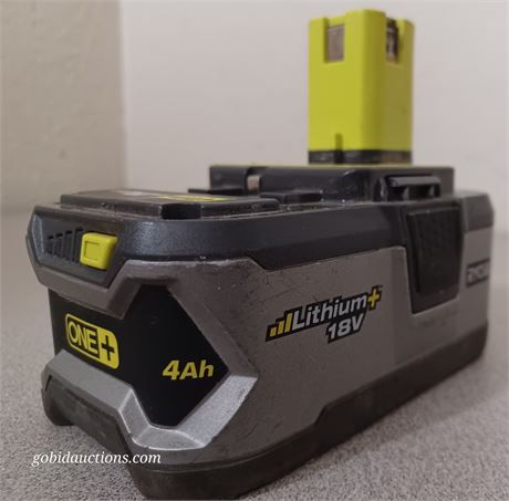 Ryobi battery