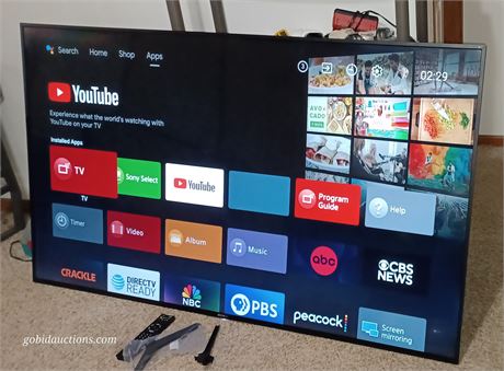 75" smart TV