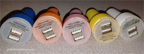 Car dual USB adapters