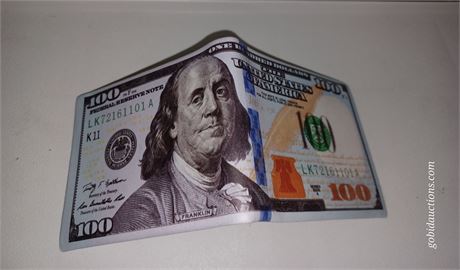 $100 bill wallet