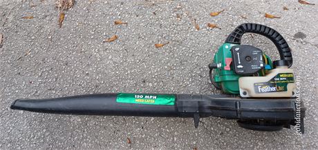 Gas powered leaf blower 🍃