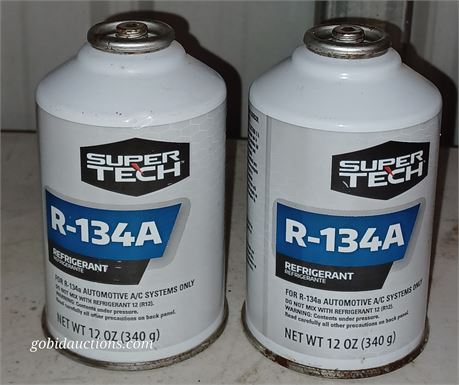 (2) cans of freon