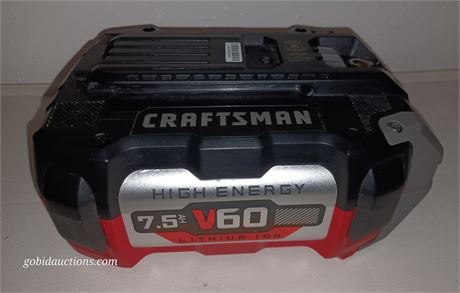 60v craftsman battery