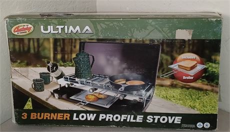 3-burner stove