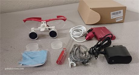 Dental glasses with light