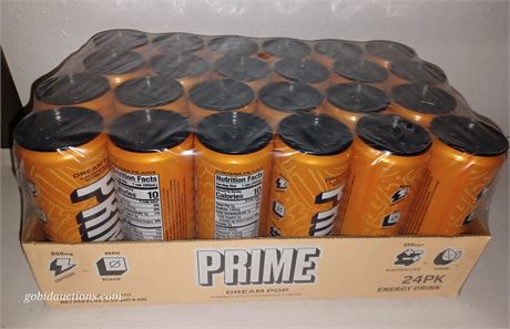 Case of energy drinks