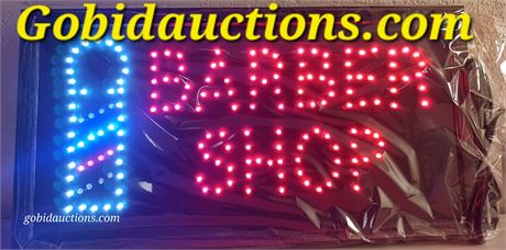 Barbershop  Led sign