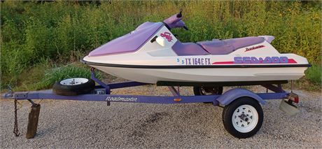 Jetski with trailer