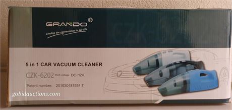 Vacuum cleaner air compressor