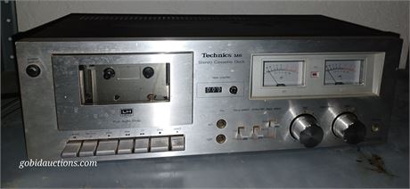 Vintage stereo cassette deck