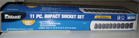Impact socket set