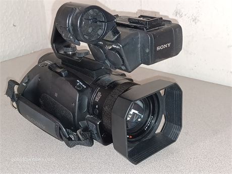 Sony 4k professional camcorder 📹