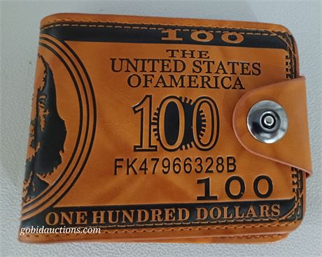 $100 leather waller