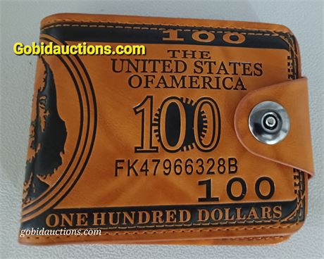 $100 bill wallet