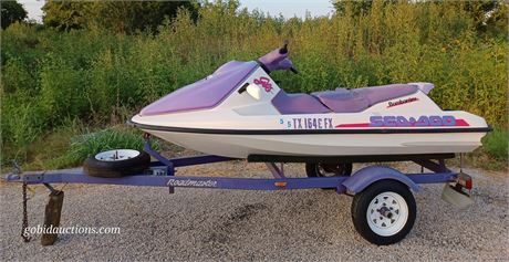 Jetski with trailer