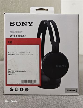 Sony Bluetooth headphones 🎧