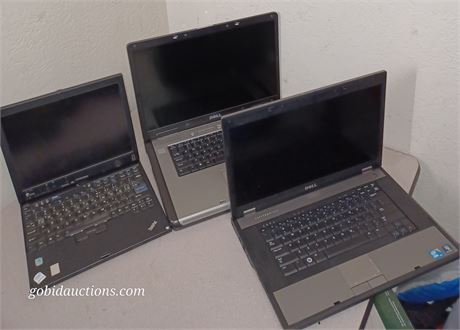 (3) laptops 💻