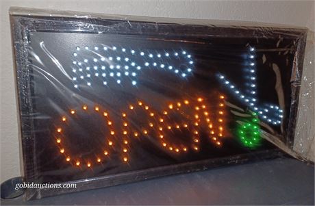 Hair cut Led sign